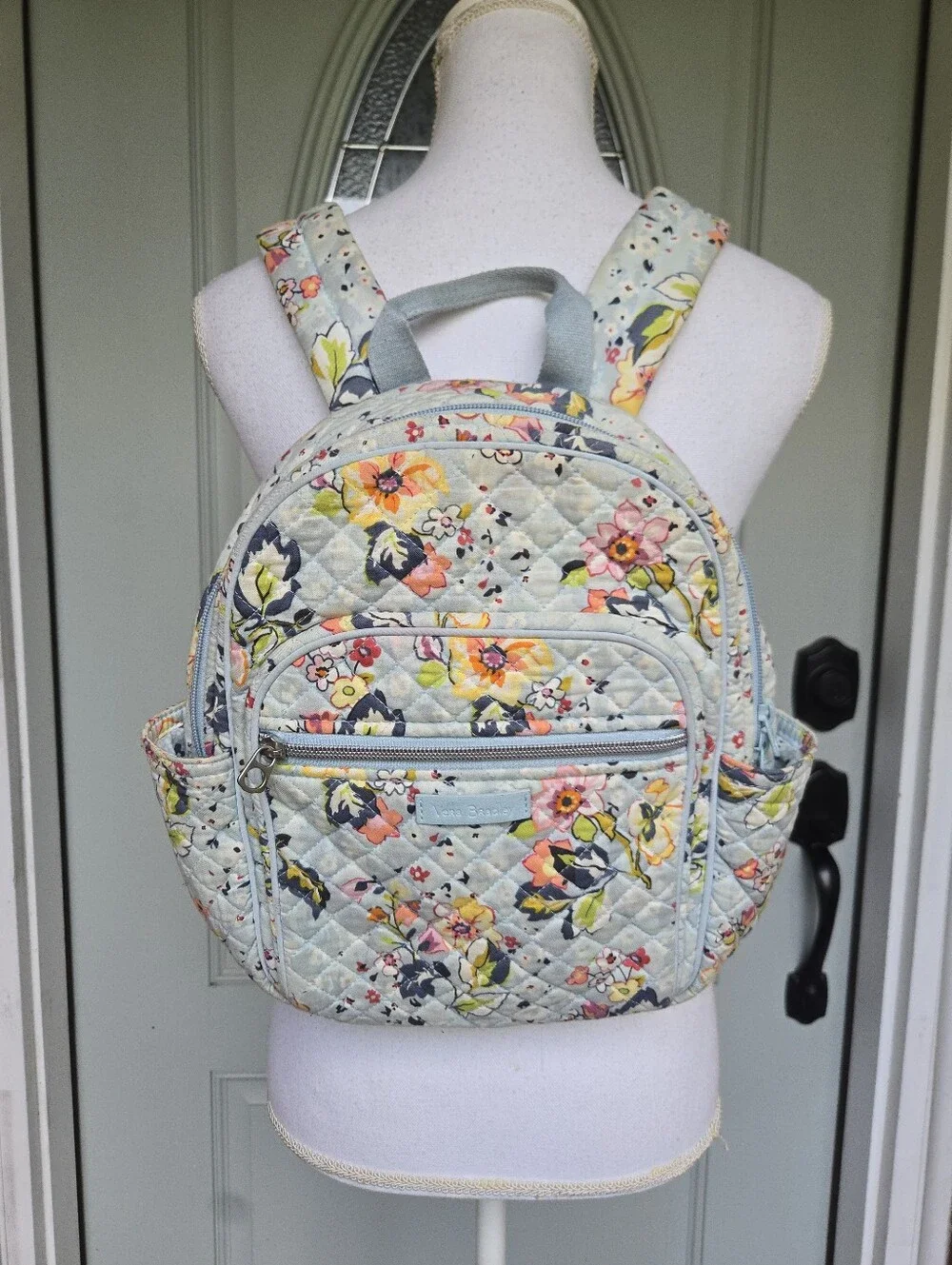 Vera Bradley Sea Air Floral Mini Backpack